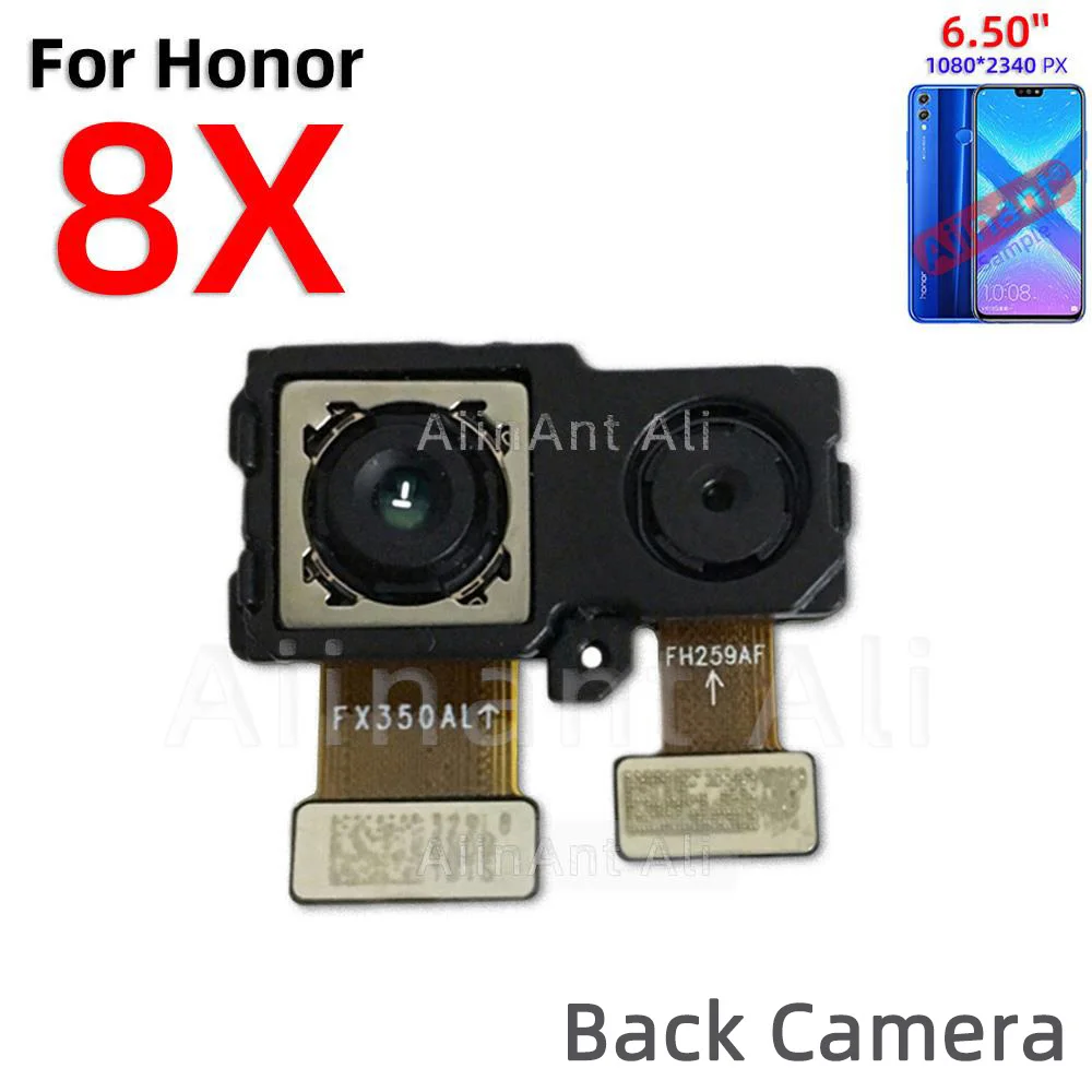 Aiinant hinten Haupt rückseite Kamera modul Frontkamera Flex kabel für Huawei Honor 8 8a 8c 8s 8x Lite Pro Max Reparatur Telefon Teile