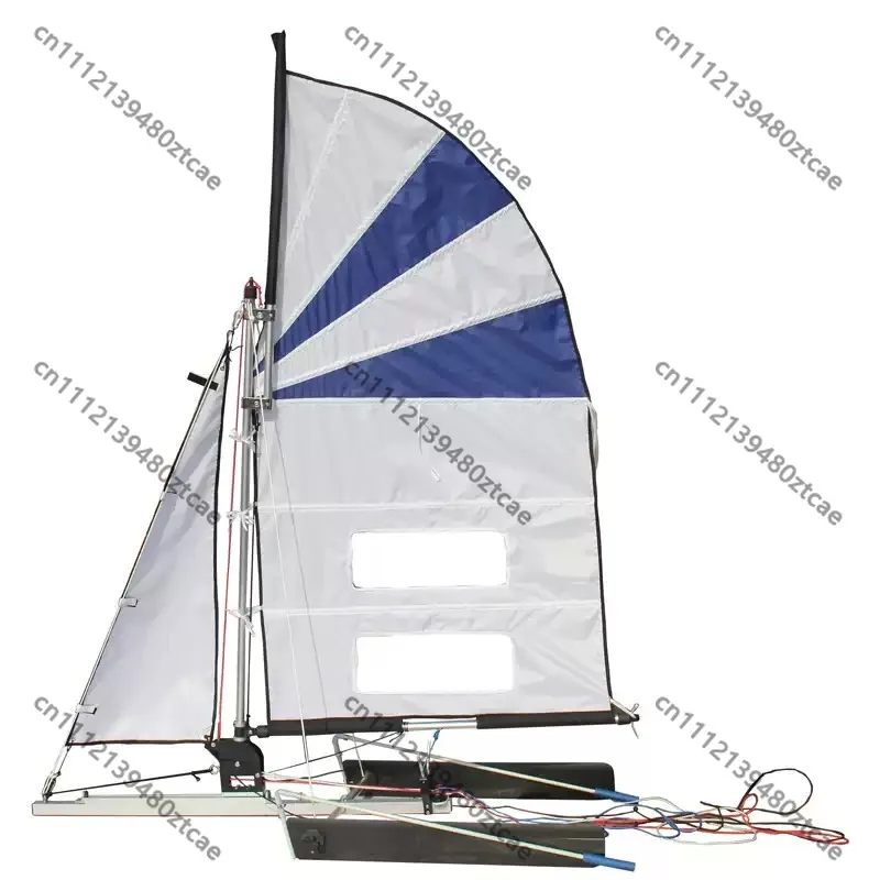 Collapsible Marine Sail Replacement Wind Power Accessory For Small Watercraft Outdoor Activity Supplies