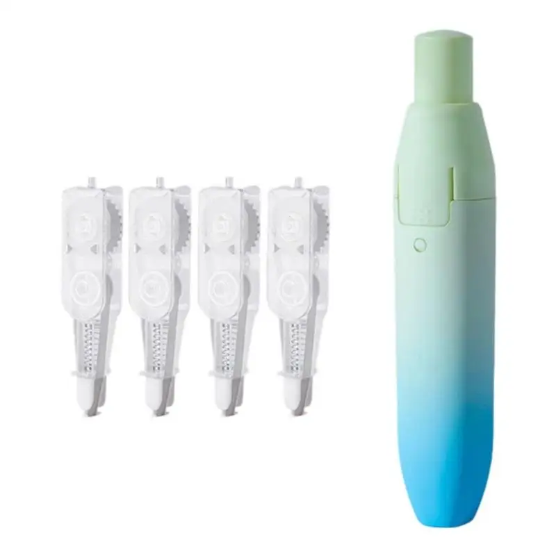 R53C Retractable Correcting Tape Featuring Refills and Clicks Mechanism Ergonomic Plastic Design