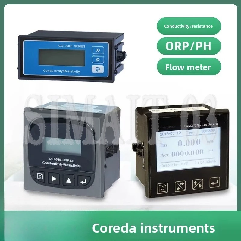 CCT-3320 Conductivity Meter & Resistivity/ORP/pH | FCT-8350 Flowmeter | FET Water Quality Monitoring