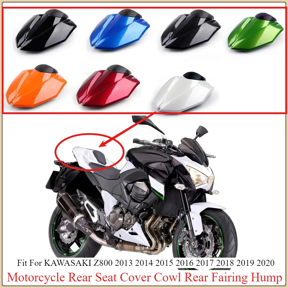 Motorcycle passenger Pillion rear seat hood fairing hump for Kawasaki Z800 Z 800 2013 2014 2015 2016 2017 2018 2019 2020
