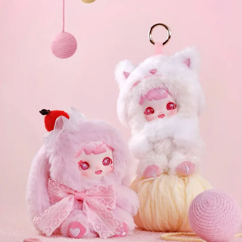 

YOYOO The Tea Party Secret Series Mystery Plush Blind Box Backpack Charm Keychain Trendy Mysterious Surprise Cute Toy Girl Gift