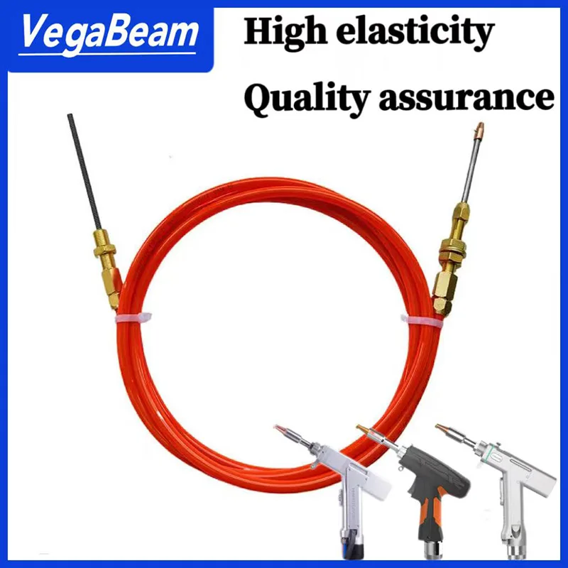 سوب الليزر سلك لحام أنبوب التغذية 5 متر 3 متر سلك لحام دليل فوهة التلقائي لحام U الخامس سلك تغذية عجلة تغذية الملحقات