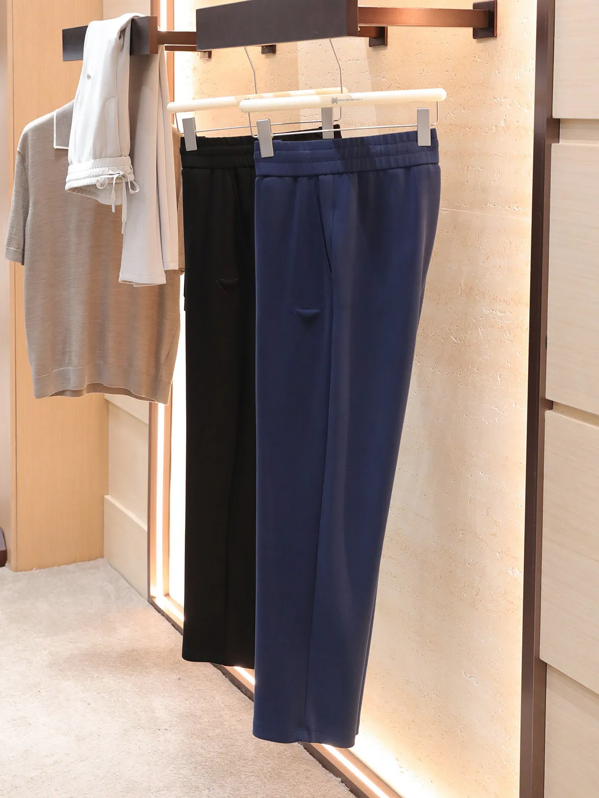 Natural Luxury Modal Blended Men's Casual Pants Skin-friendly Breathable High Elasticity Straight Leg Spring Summer Fashion