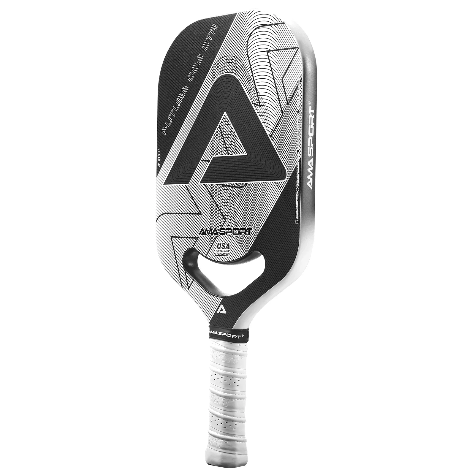 XSH Innovative Top-Ranked 20mm Thickness Edgeless for  T700 Carbon Fiber Pickleball Paddle Original Customized