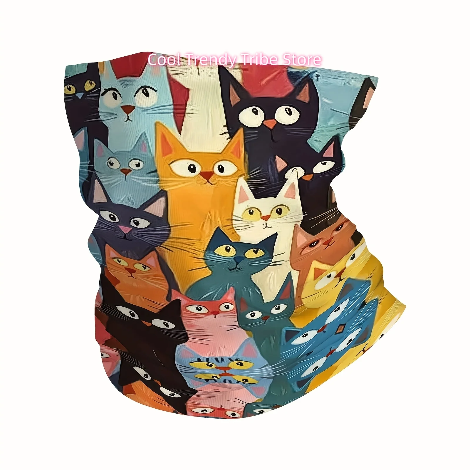 lenco-estampado-multifuncional-com-estampa-de-gatos-coloridos-arte-estampada-design-divertido-mascara-unissex-para-homens-e-mulheres-mascara-para-pescoco-adequada-para-atividades-ao-ar-livre-e-para-a-cabeca