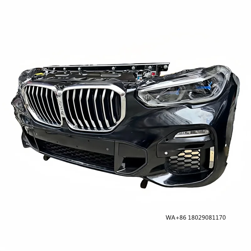 

Body Kit For X5 G05 LCiM Front Bumper XDrive30i XDrive40i Large Surrounding Front and Rear Pole Blade Large Housing Kit