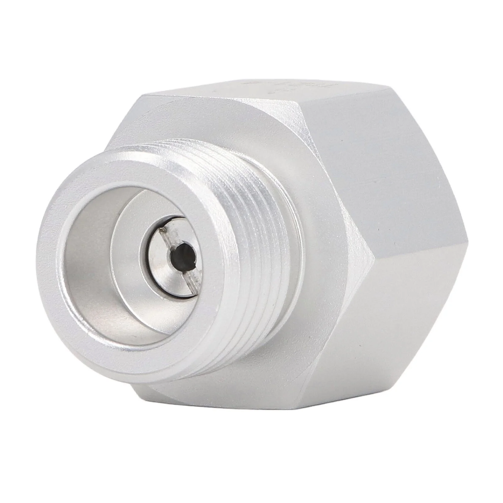 Aluminum Alloy Soda Refill Adapter Tr21-4 to CGA320 CO2 Cylinder Cartridge Fill Tank Connector for Beverage Equipment