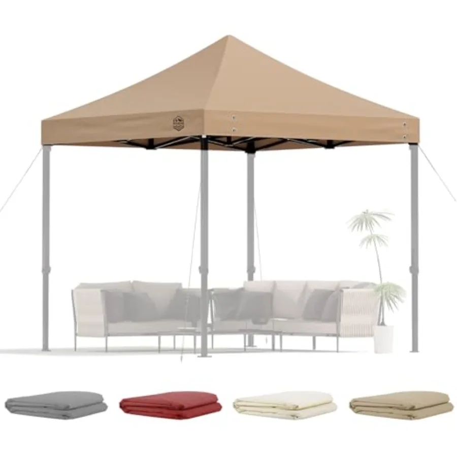 

Replacement Canopy Top for Pop Up Canopy TentHeavy Duty 600D Oxford Fabric Outdoor Tent Cover 10x10 TOP ONLY