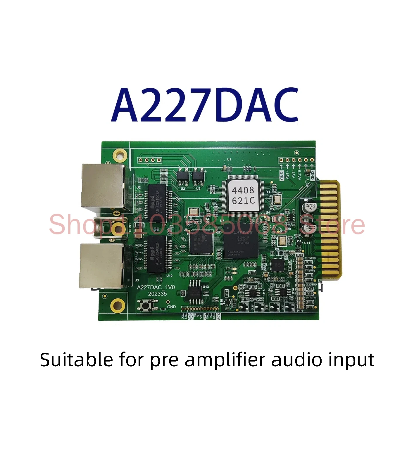 DT/AES67 Audiocom A227DAC Amplifier Signal Source