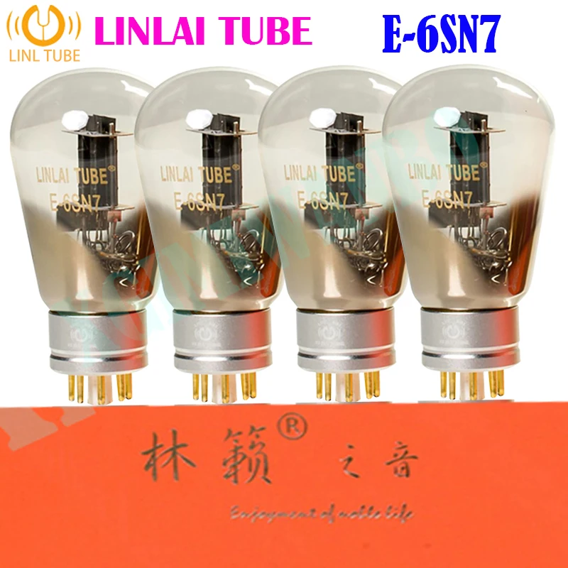 

LINLAI E-6SN7 Vacuum Tube Replace upgrade 6SN7 CV181 6N8P 6H8C 5692 Electronic Tube Series Applies to Audio Amplifier