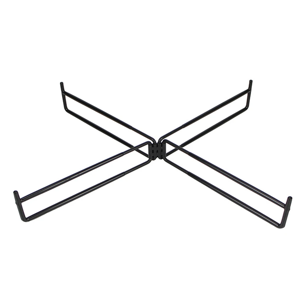 

Outdoor Camping Rack Cooler Bracket Foldable Box Stand Cooler Accessory Black Folding And Storage Keeps Items Clean