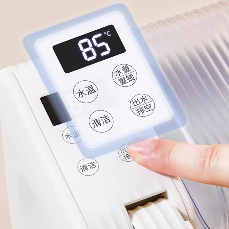 موزع مياه ساخن فوري محمول لتنقية المياه المكتبية، سطح مكتب صغير، غلاية تسخين سريعة للسفر