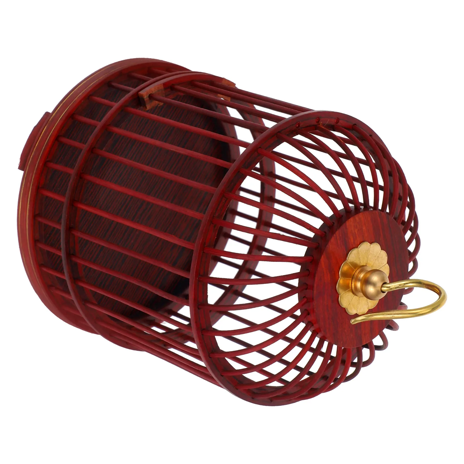 

Wooden Pet Cage Birdcage Decorative Mini Animal Cages for Hamsters Crickets Small Parrots Durable Practical Large