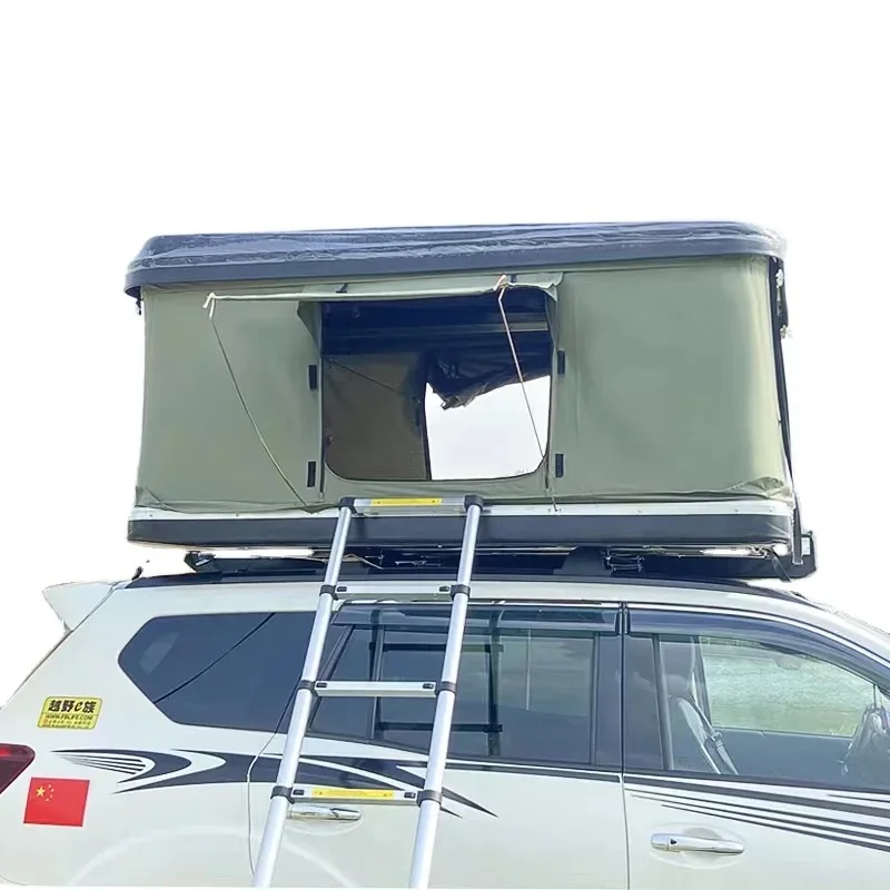 Lightweight Inflatable Rooftop Tent 300D Nylon Waterproof Dual Use Car Camping Shelter