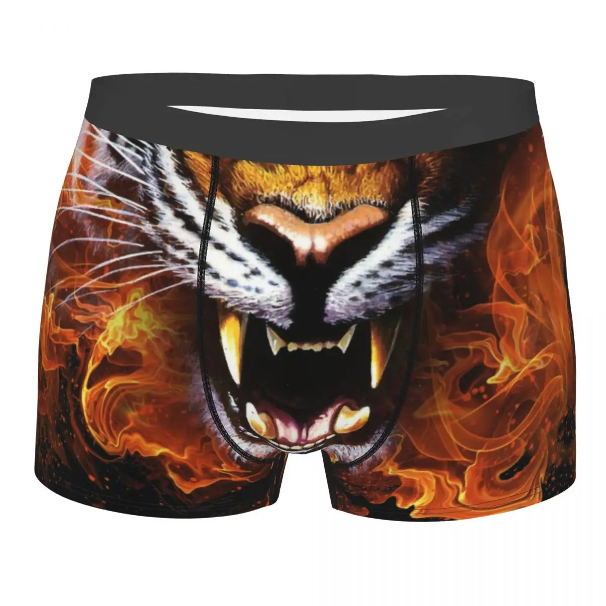 Custom Tiger Muay Thai For Life Boxer Shorts For Homme Thailand Boxing Fight Underwear Panties Briefs Breathable Underpants