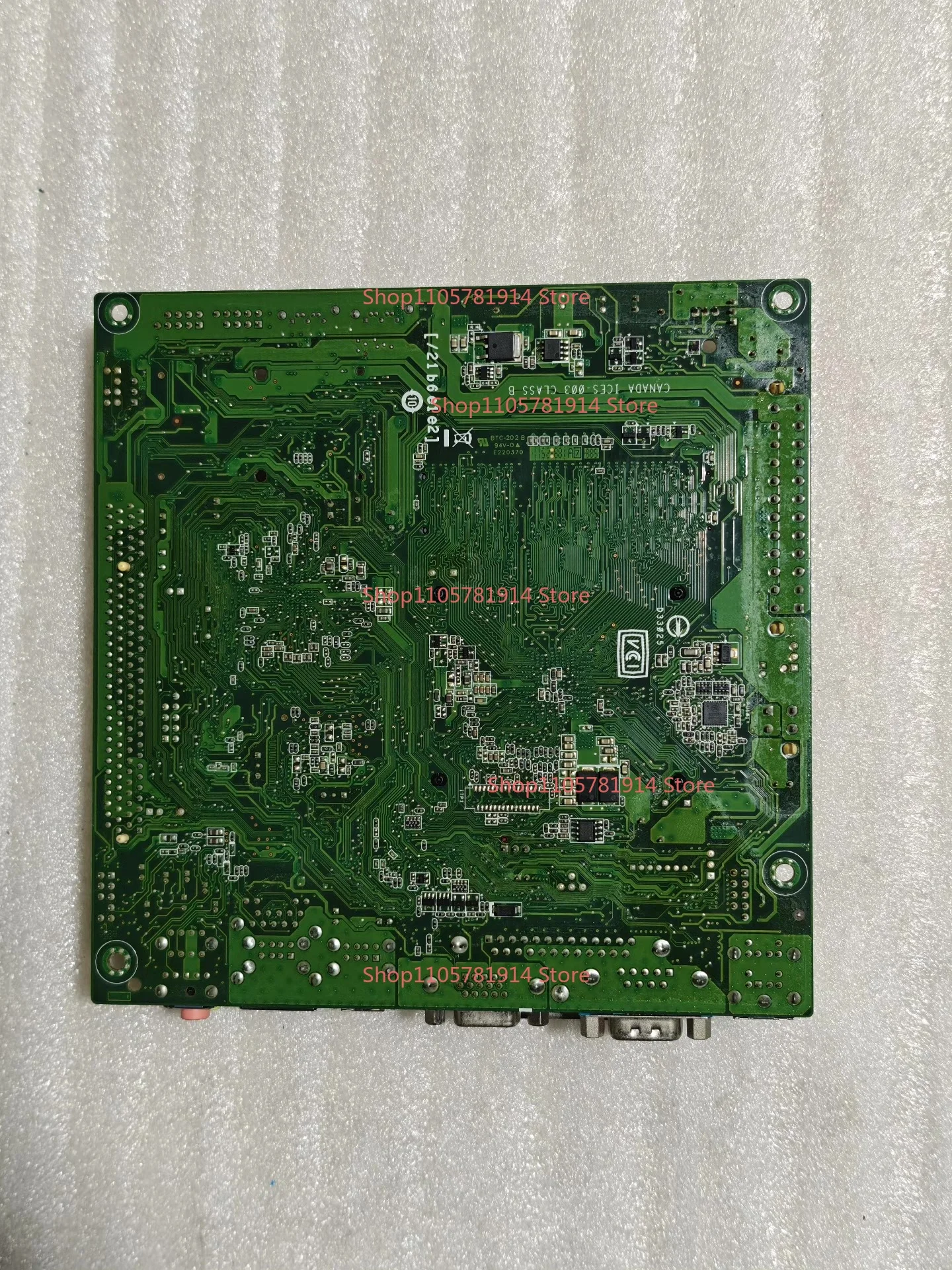 For Intel D425KT Industrial Control Small Main Board, 17 * 17 Main Board, D425 Processor, Dual DDR3 Memory Slot