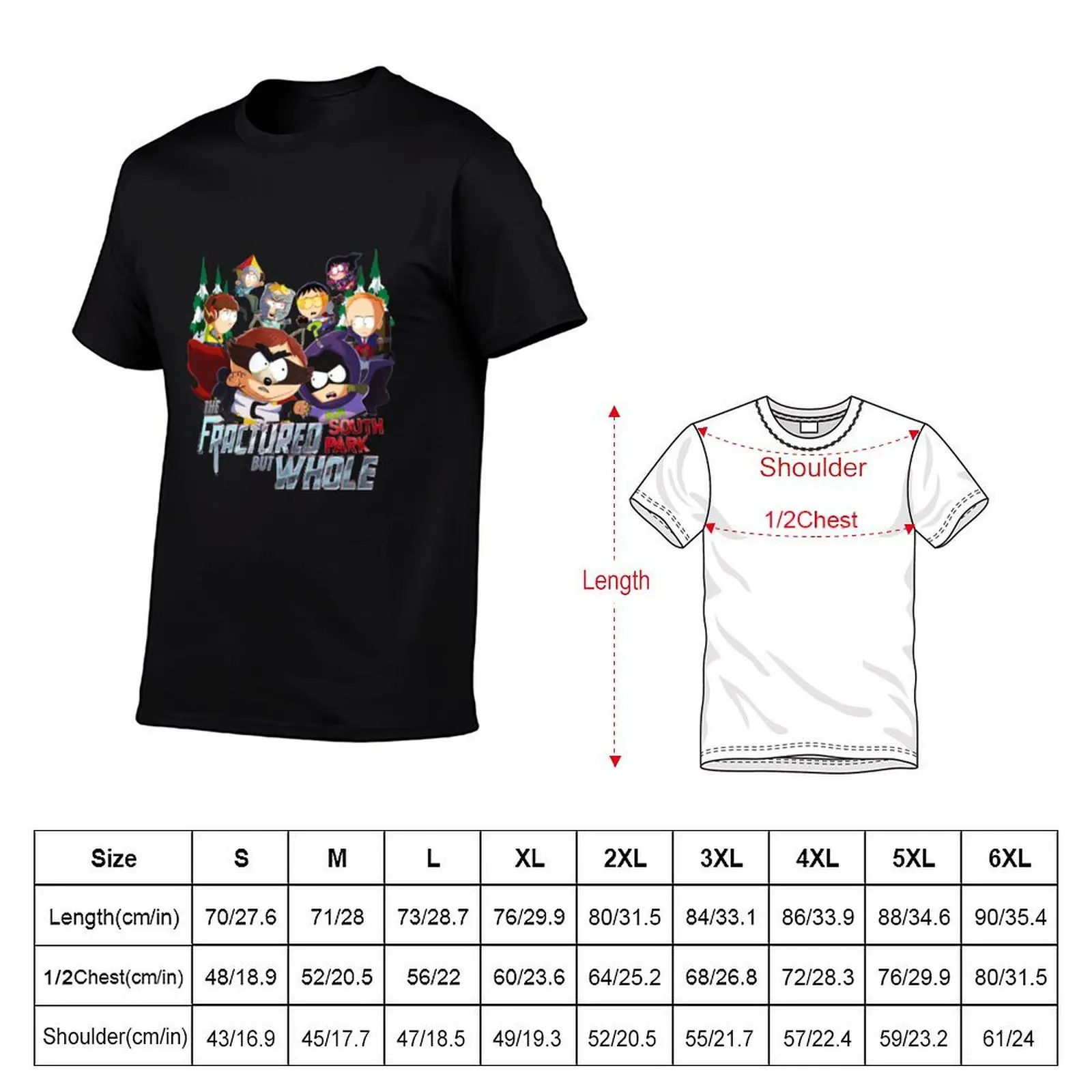 Koszulka South Park, koszulki anime męskie, koszulki męskie, zestaw koszulek męskich, koszulka bawełniana