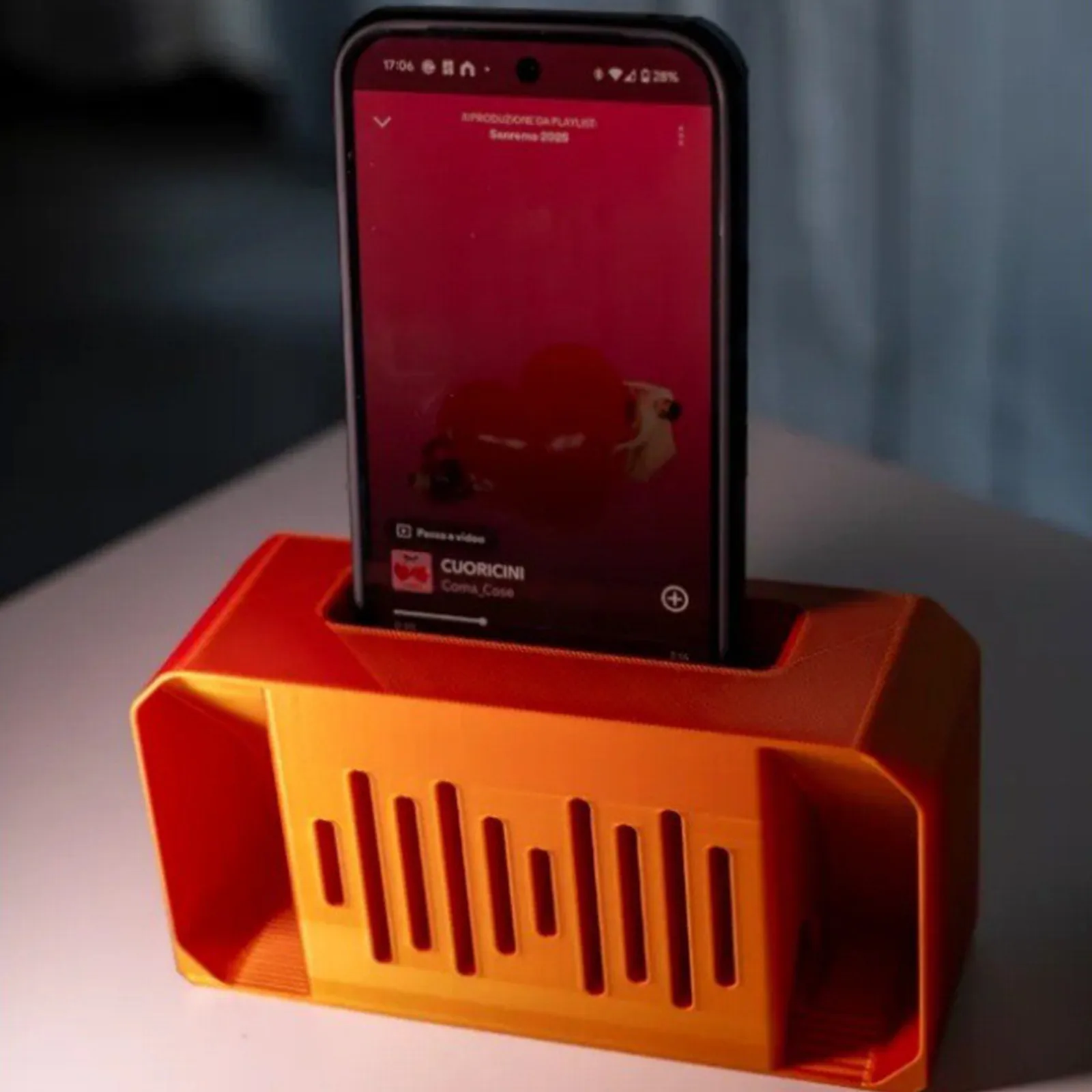 Phone Amp Passive Speaker Amplifier For Mobile Phones, 3d Printed Ornament, Creative Mobile Phone Sound Amplifier Speaker