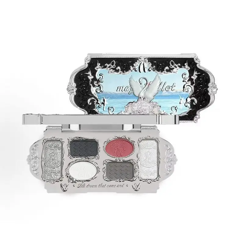 Special Price Swan Ballet Six-Color Dopamine Matte Daily Eyeshadow Palette Korean Makeup Authentic