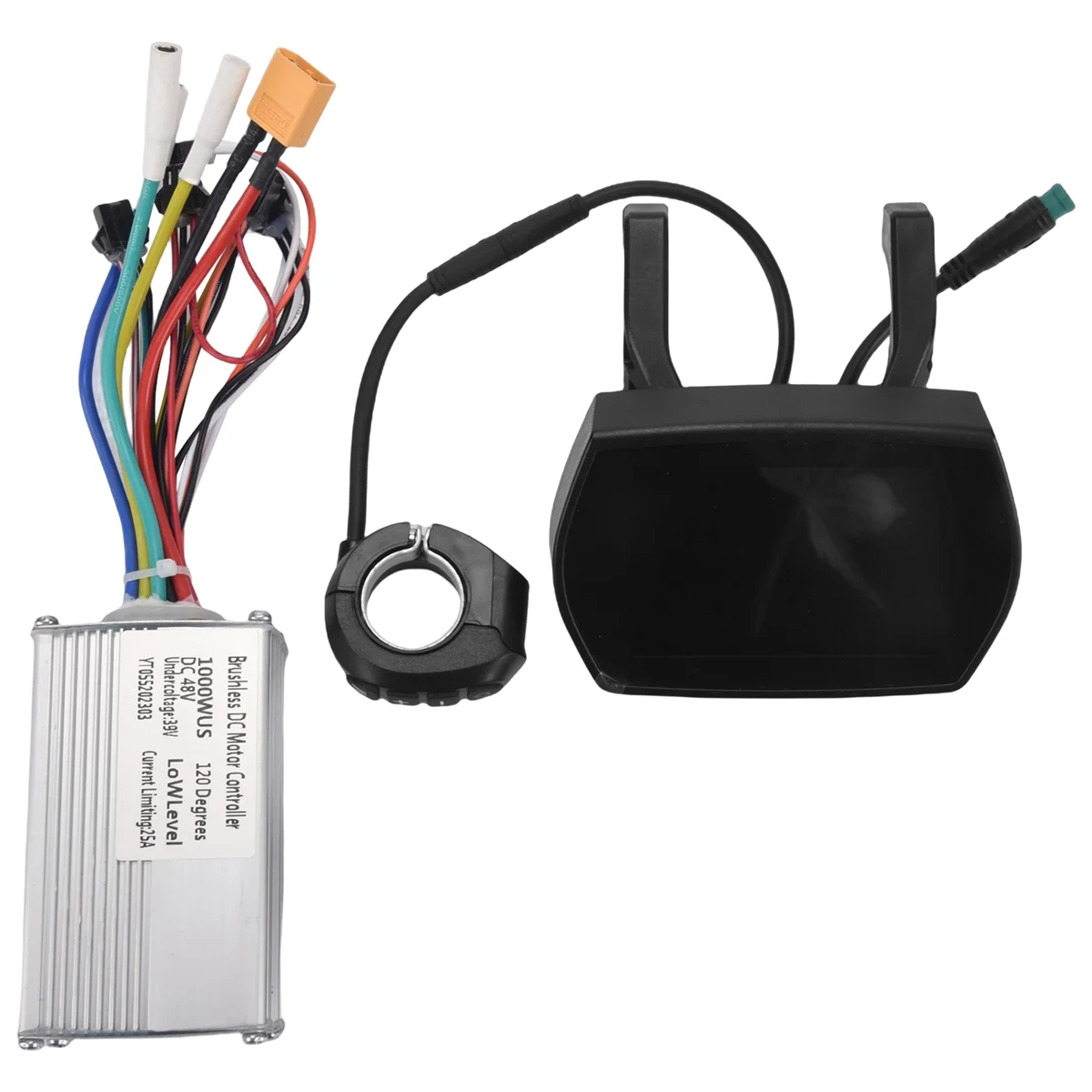 48V 25A 1000W Electric Scooter Controller Kit with Display Scooter Dashboard for KUGOO G2 Pro Electric Scooter Parts