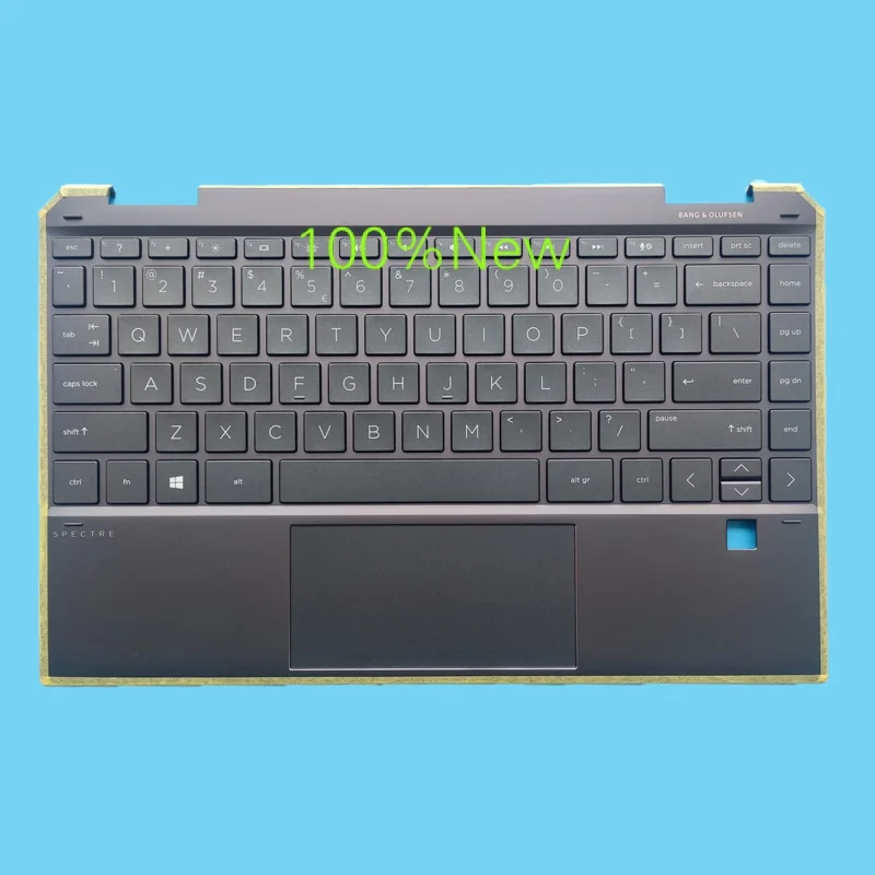 New Laptop Palmrest Keyboard Touchpad For HP Spectre X360 13-AW L73748-001