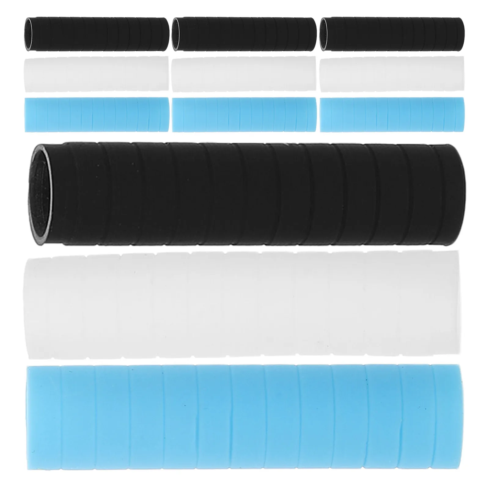 12 Pcs Ergonomic Writing Grip Finger Protection Pen Sleeve Lightweight Ballpoint