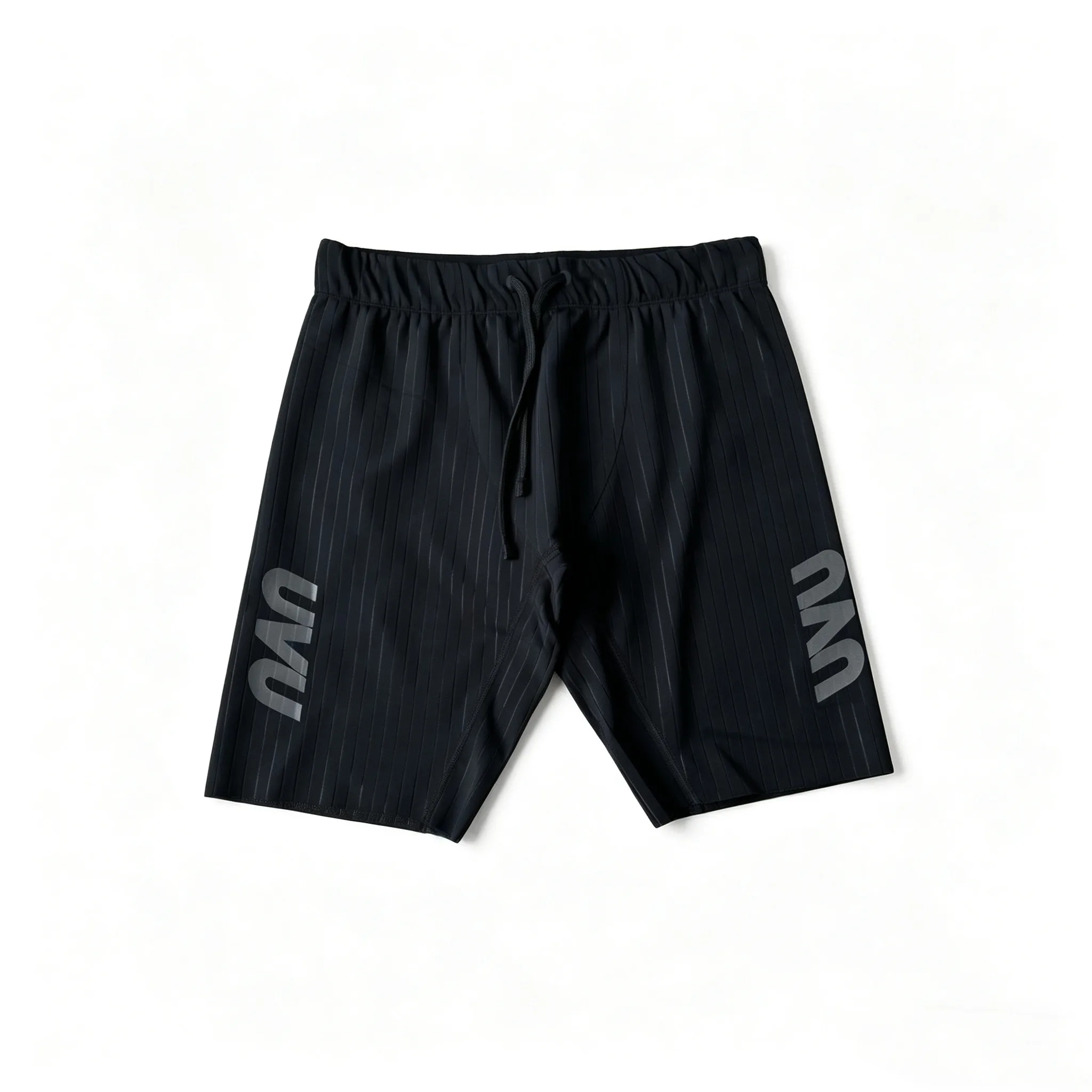 UVU ランニングショーツ ブラック Shorts de Compressão Esportivos UVU para Corrida e Ciclismo, com