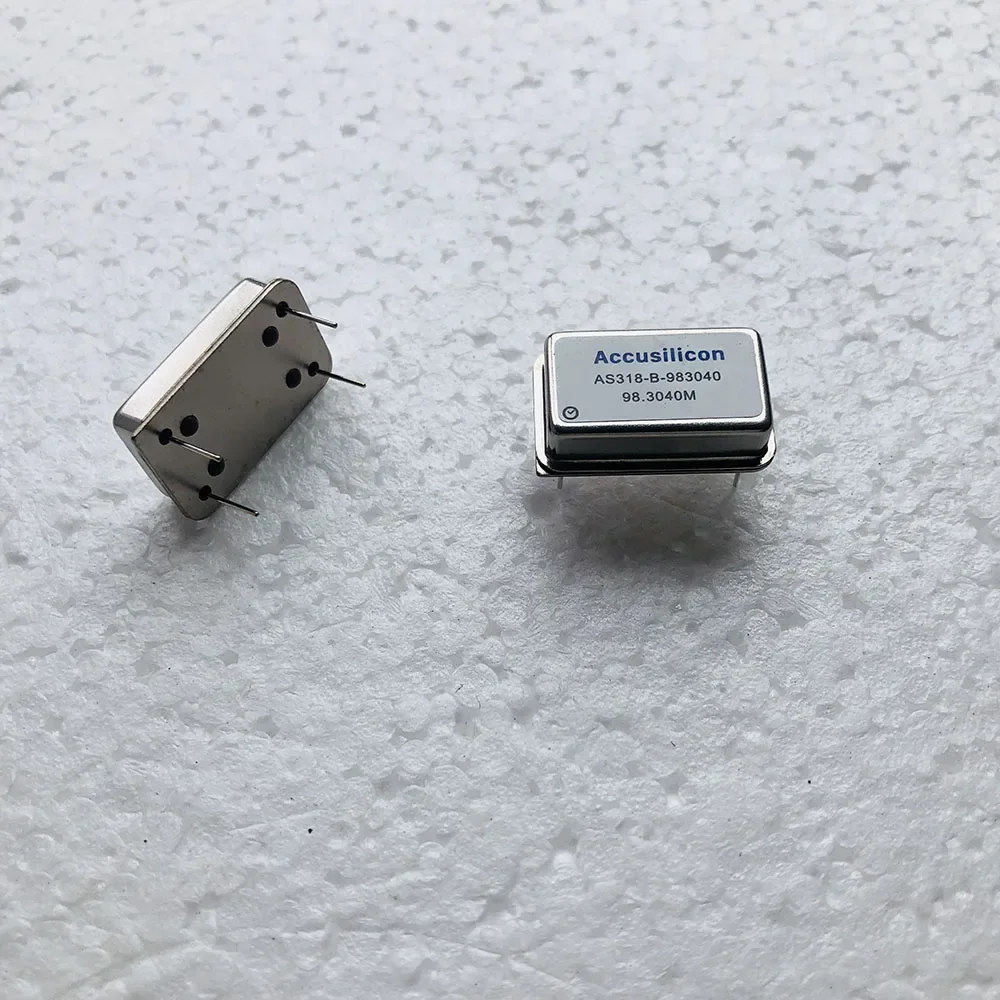 1PCS AS318-B-903168 /AS318-B-983040 Accusilicon original crystal oscillator For DAC Headphone Amplifier