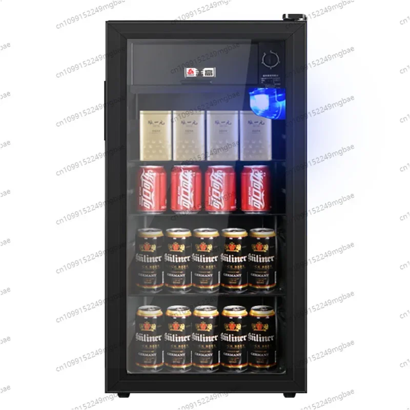 

Special Fresh-keeping refrigerator Small wine cabinet Beer cabinet Beverage transparent glass Refrigerated display cabinet Ice
