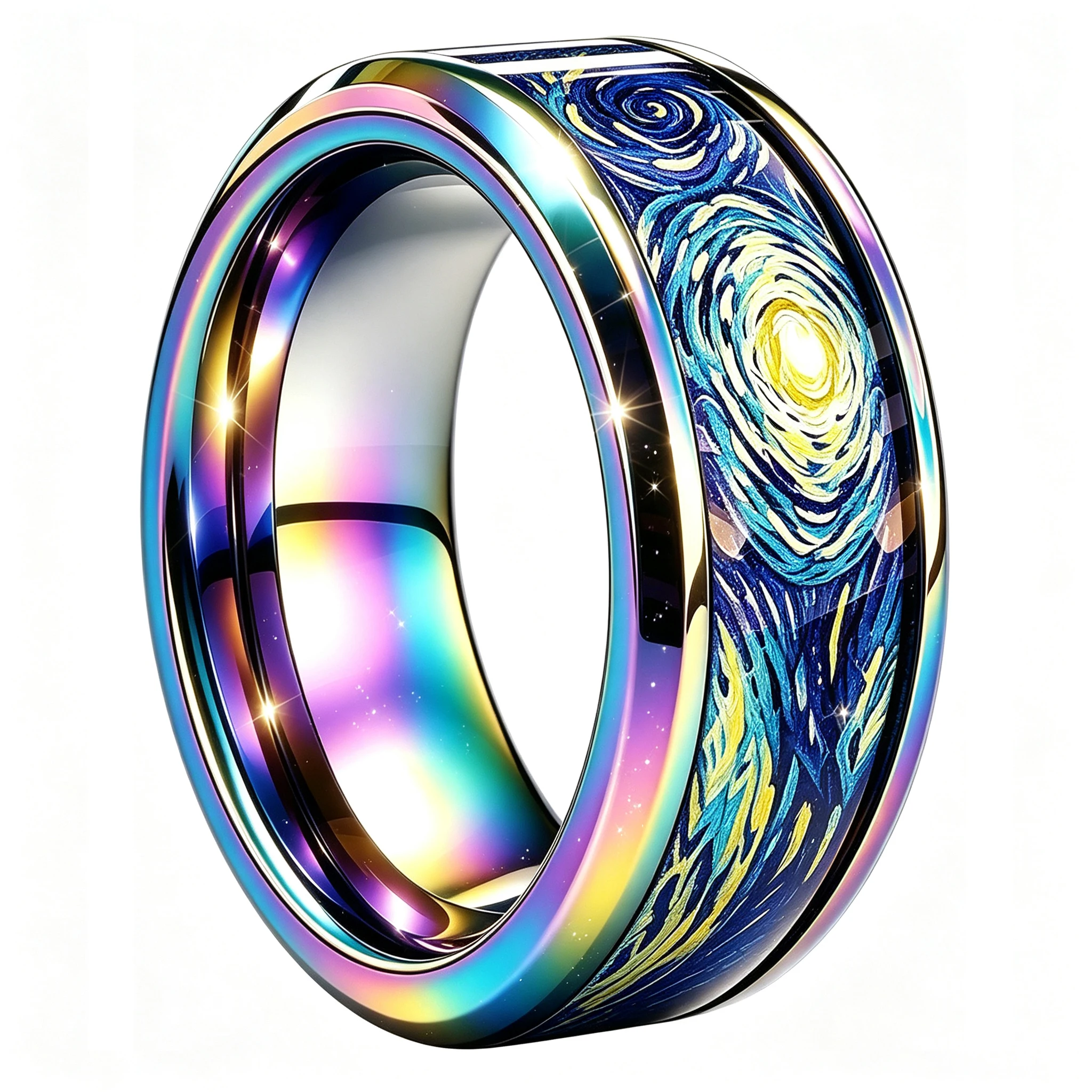 Smart Ring Nfc Pay - Anello con chip NTAG216, materiale in