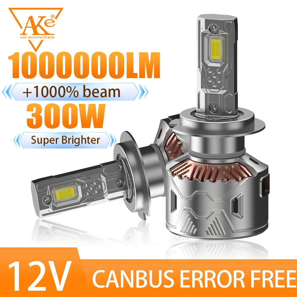 

Новая оригинальная автомобильная светодиодная фара высокой мощности H7 H4 H11 Canbus H1 H3 H8 H9 9005 HB3 9006 HB4 9012 880 Turbo Lamp 6000K Автомобильная фара 12 В