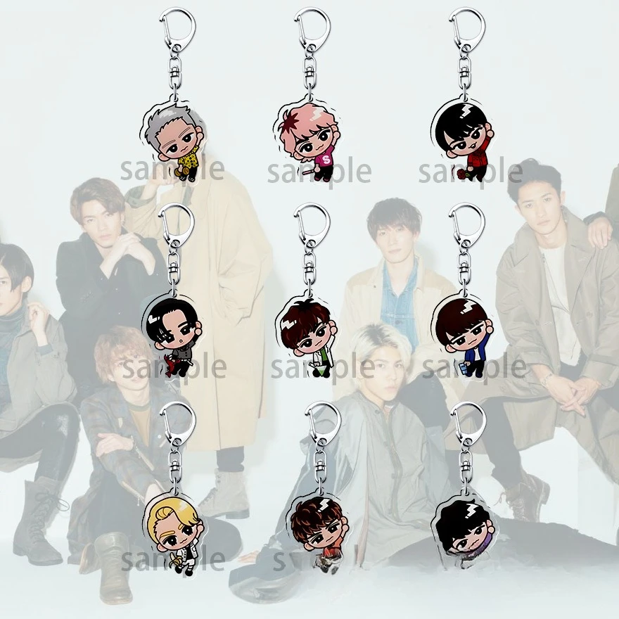 اليابانية الصبي مجموعة الثلوج الرجال شخصية Daisuke Sato Ren Megiro Kensho Iwamoto اكسسوارات ظهره قلادة معلقة المشجعين الهدايا #1