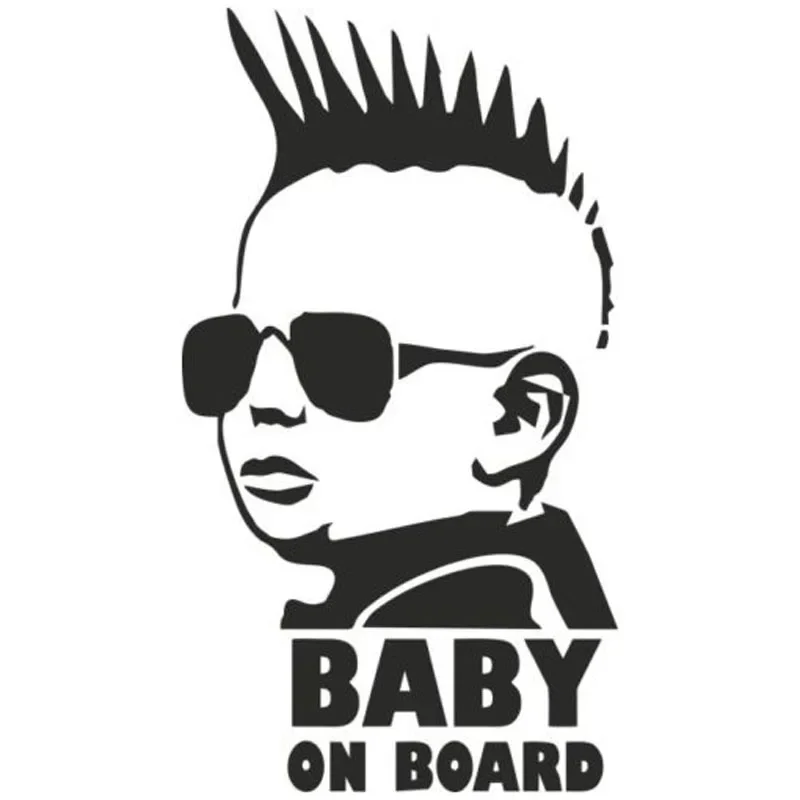 

Jpct Car Supplies Car Stickers Baby Interesting Personality Warning Car Motorcycle Exterior Accessories Waterproof Vinyl Sticker