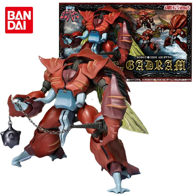 Bandai-Figuras de ação anime para crianças, espíritos ROBOT originais, GADRAM, brinquedos para meninos e meninas, presente para crianças