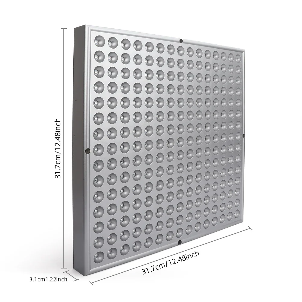 Lámpara de Panel de terapia de luz LED roja para el cuidado de la piel, antienvejecimiento Facial, belleza, 225 LED, alivio del dolor corporal, herramientas de Terapia Física