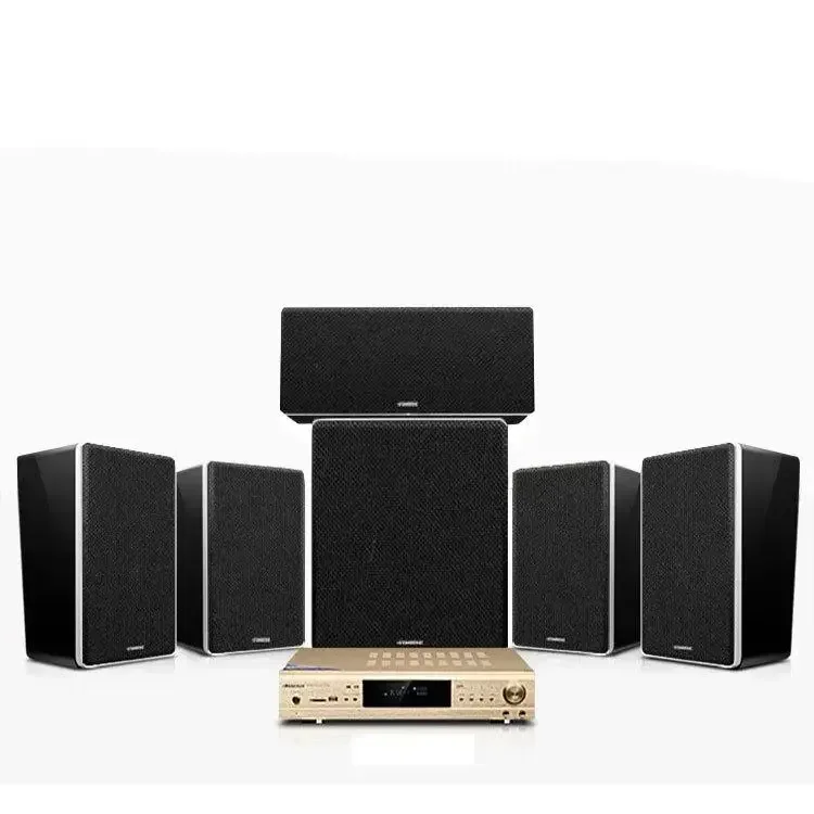 Color White 5.1 Home Theater Speaker Set Bluetooth Wall Mount Living Room Surround Audio Home Factory Wholesale