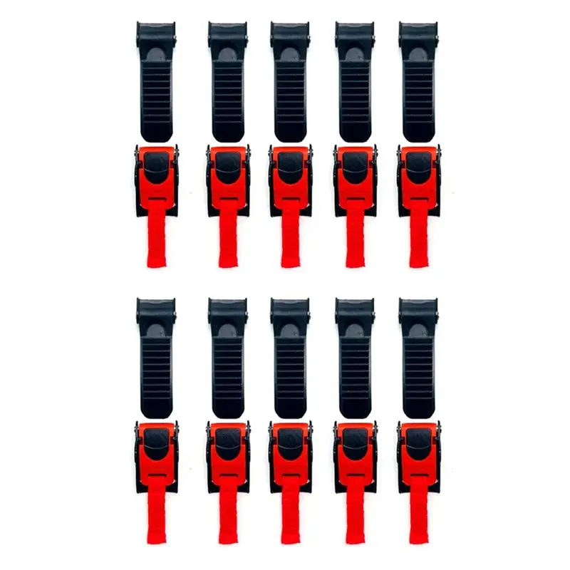 M46K-Chin Strap Pull Buckle Quick Release Clip 10PCS Motorcycle Bike Helmet Accessories