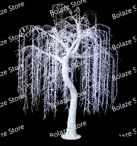 

Outdoor decoration LED lighted artificial weeping willow tree lights