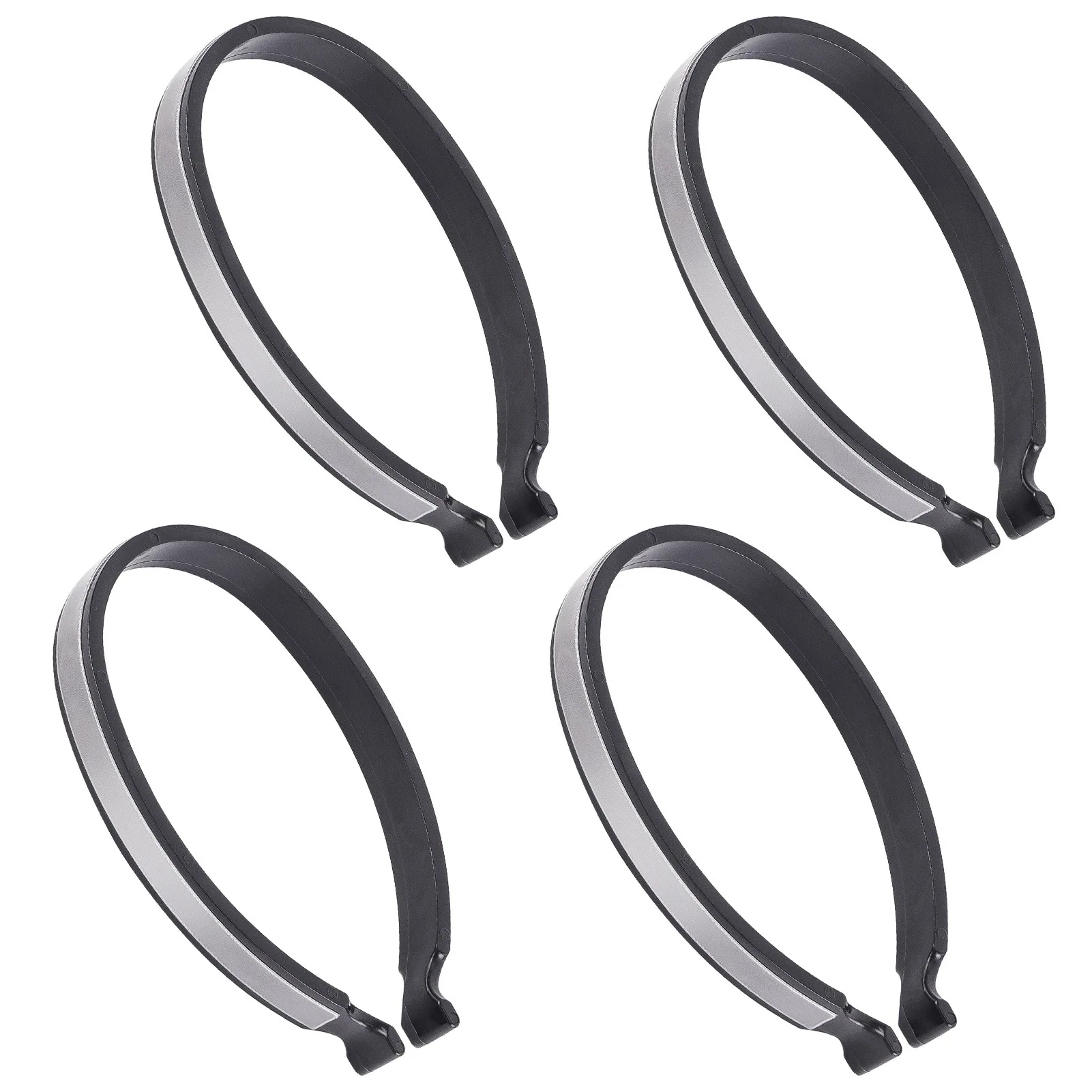 Ein Paar reflektierende Fahrradhosenclips für Mountainbikes – Fahrradzubehör mit reflektierendem Etikett – Hosenring für Radfahrer – Detail 4