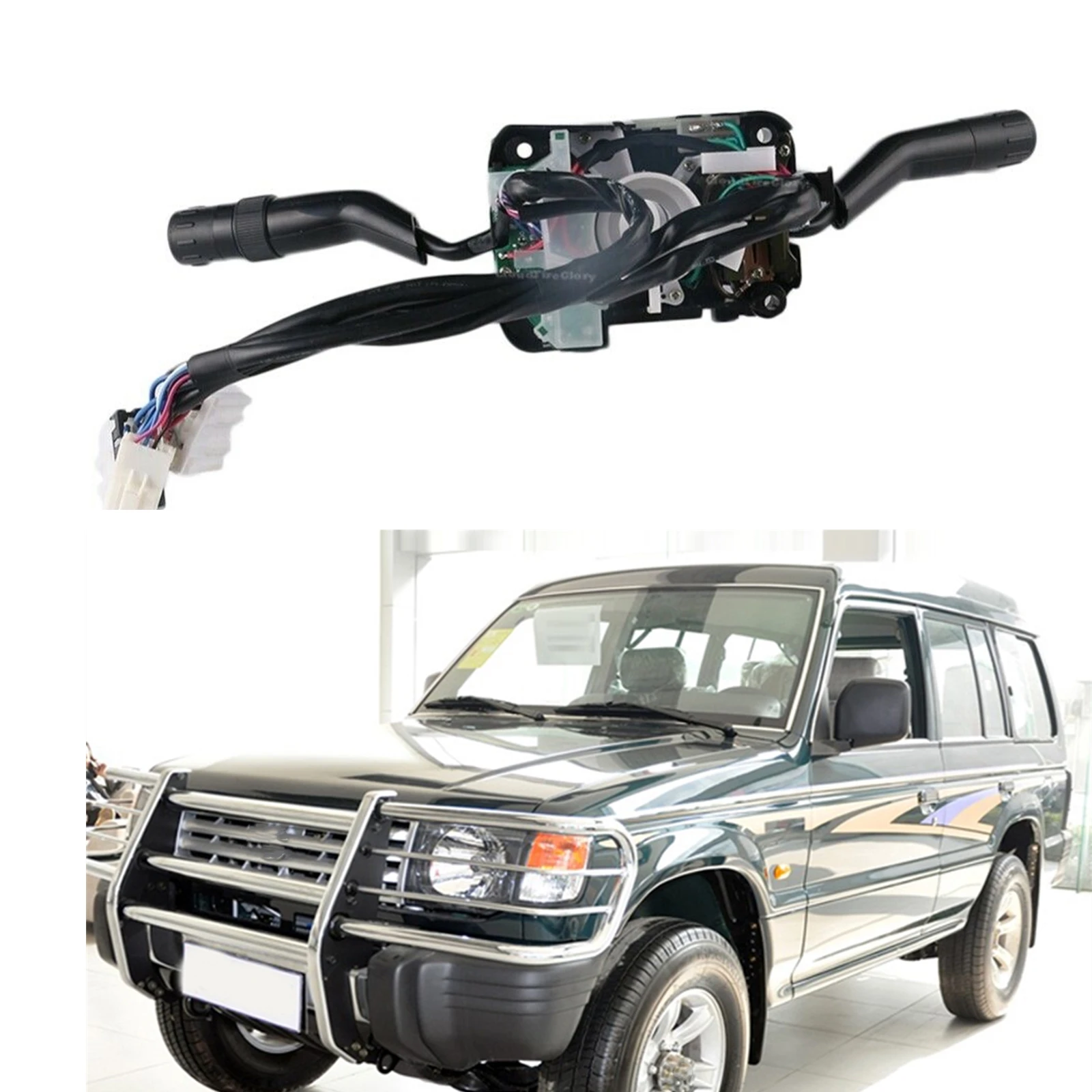 

Для Mitsubishi Pajero V31 V32 V33 1990-1999 автомобильный индикатор, переключатель фары, Переключатель стеклоочистителя, переключатель, ручка, провод