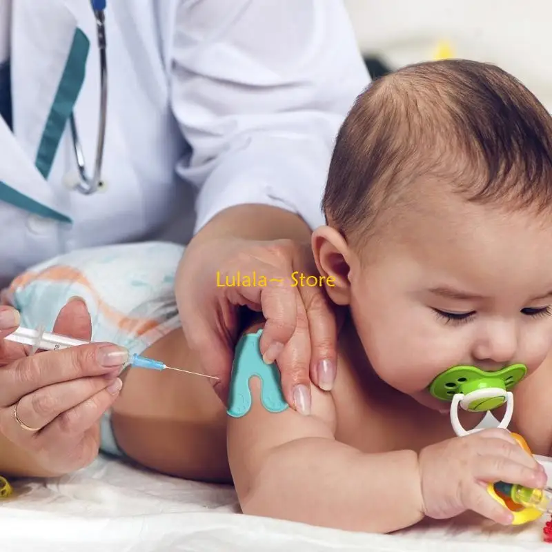 

Y4QA 4pcs Injection Comfort Strips Skin Friendly Reducers Patches for Toddler