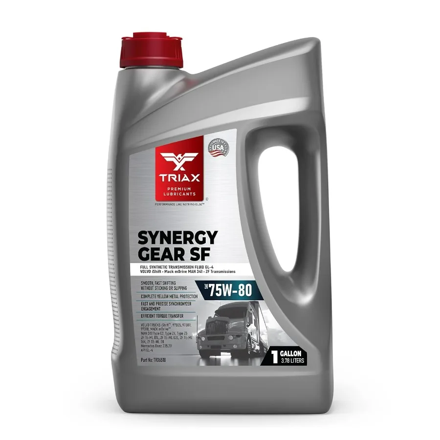 

HighPerformance Synthetic Transmission Fluid for HeavyDuty Applications with Superior Gear Protection and Smooth Shifting Compa