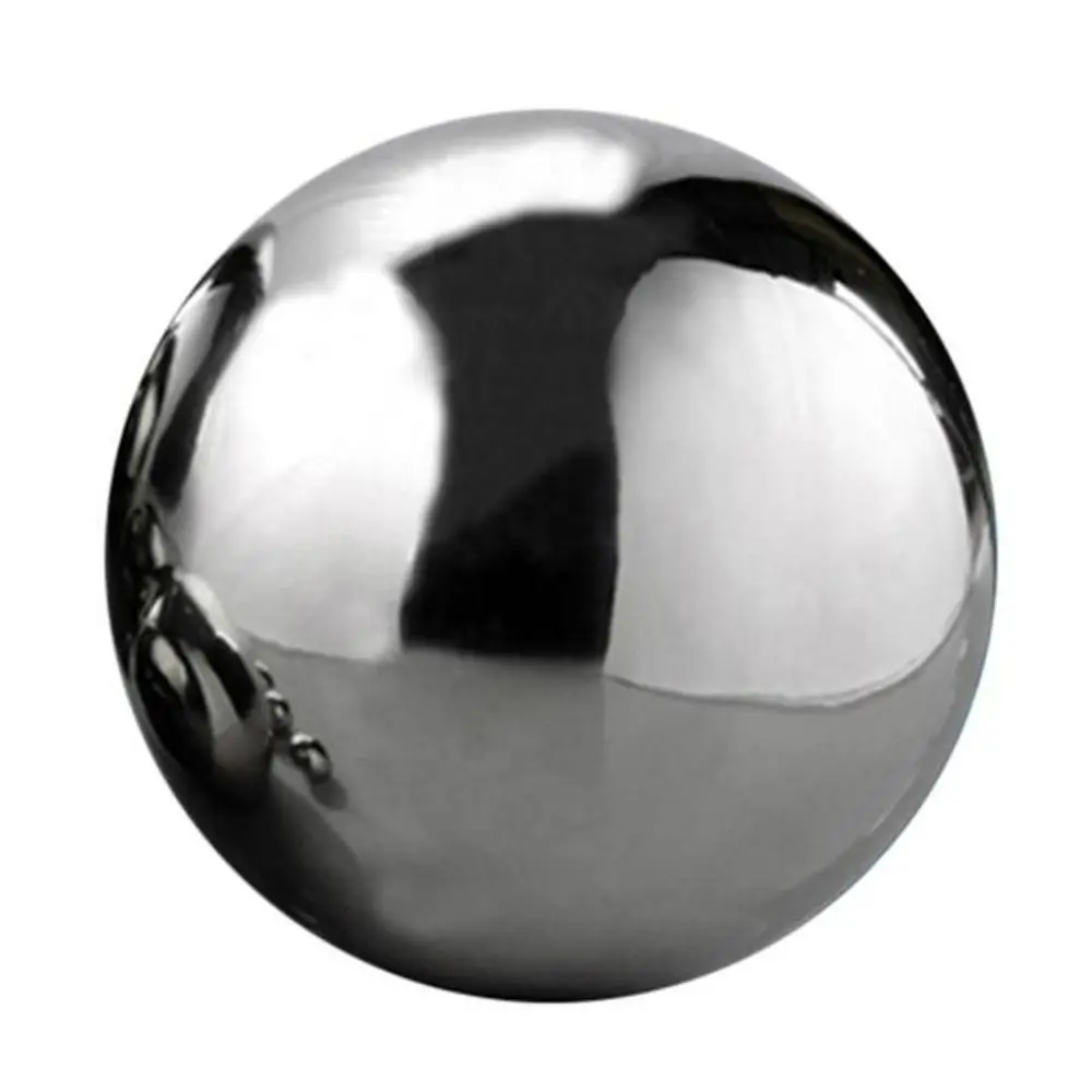 Metal Rust-Proof Anti-Corrosive Mirror Hollow Ball 304 Stainless Steel Ball High Gloss Sphere For Home /Garden/Malls Decoration