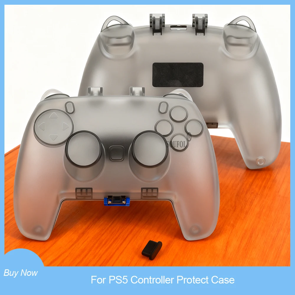 

Hard Transparent Case Dust-proof For PS5 Dualsense Gamepad Cover Shell Protective Box Bag For PS5 Controller Storage Box