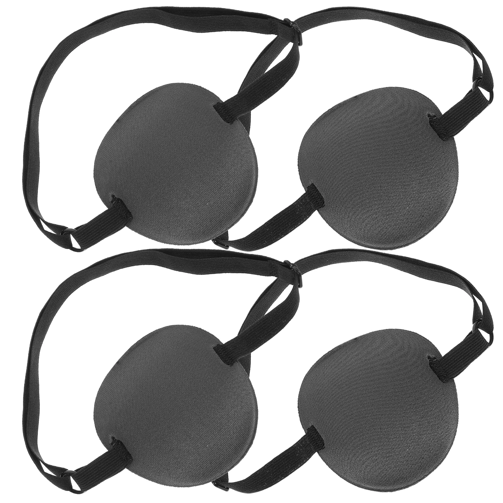 

4Pcs Single Eye Patch Kids Pretend Eye Mask Strabismus Correction Amblyopia Training Breathable Cover Single Eye-Patches