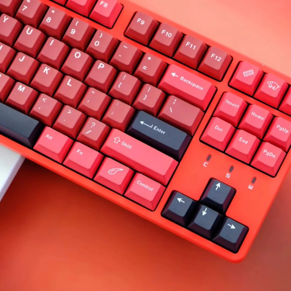 GMK Jamon Keycap 129 Keys Cherry Profile PBT Dye-Subbed GMK Clone Keycaps For MX Mechanical Keyboard GH60 61 61 67 87 84 98 108