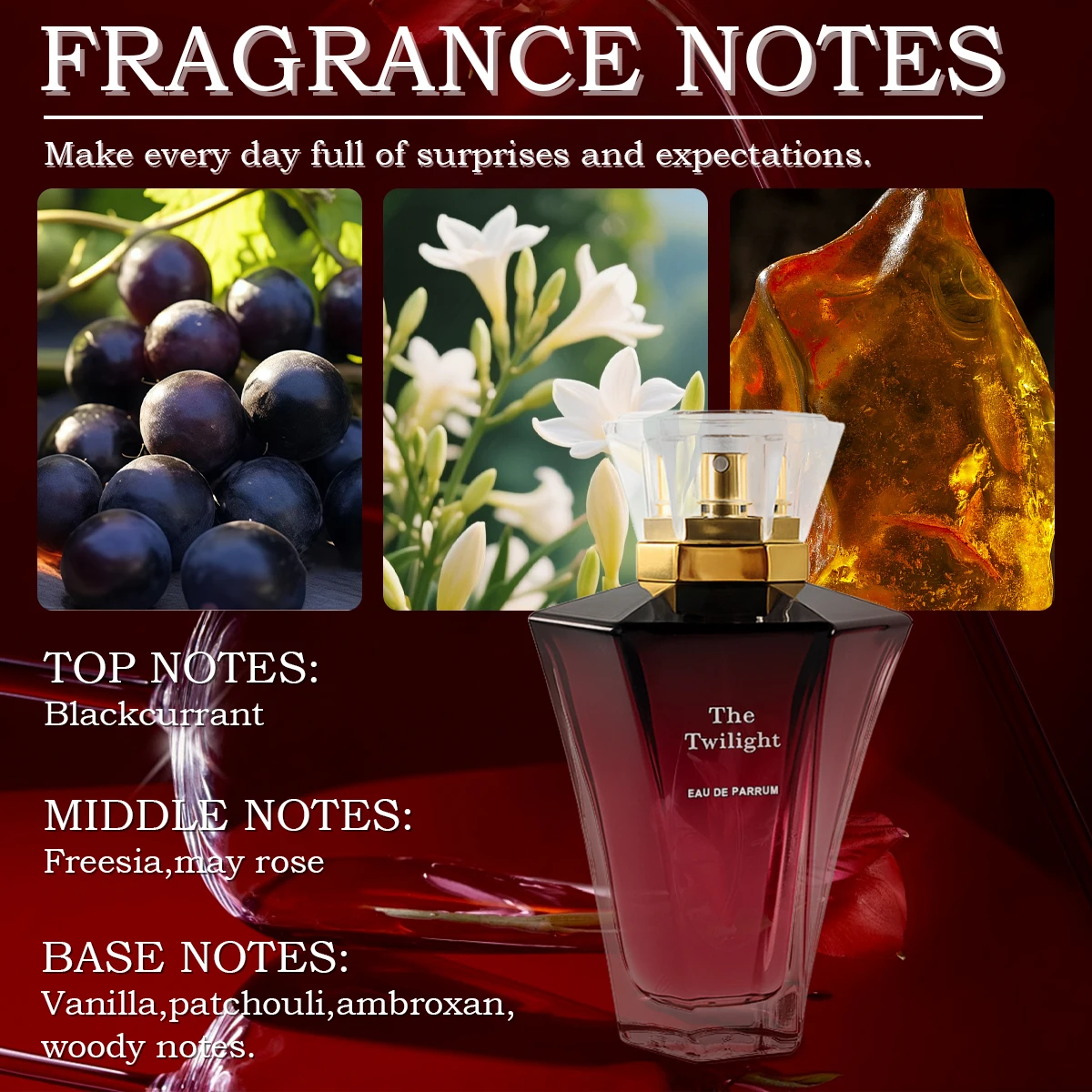 MINISO Women Perfume Original Luxury Floral EDP Designer Fragrance For Woman Body Spray 100ml