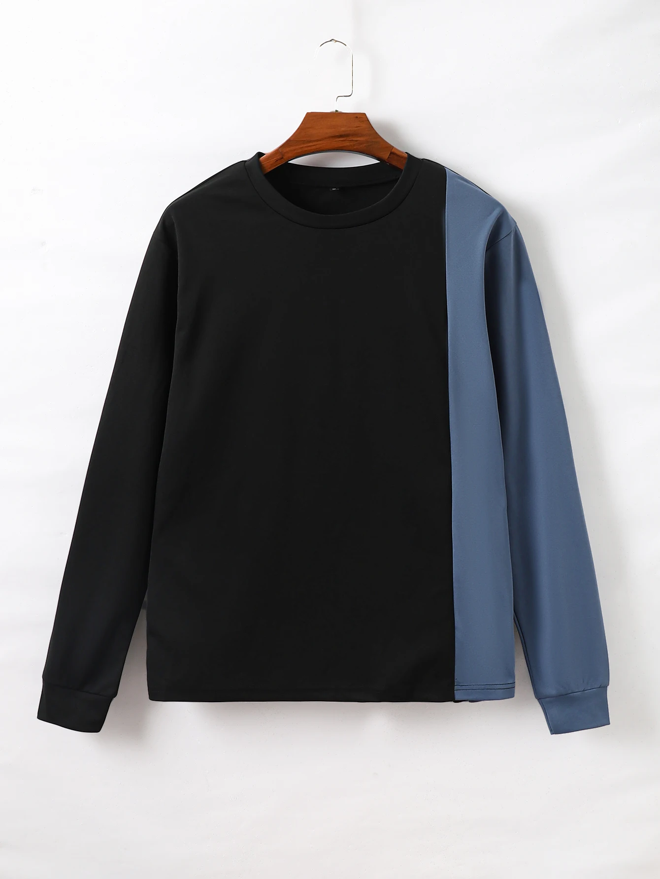 Solid Color Men's Best-Selling New Interesting Men's Autumn And Winter Casual Round Neck Long-Sleeved Sweatshirt