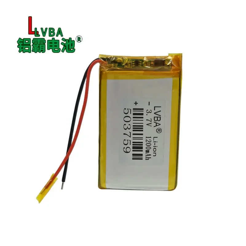 بطارية ليثيوم مدمجة 7 بوصة، بطارية ليثيوم 3.7 فولت 503759   1200MA عالمي e HD-X9 X10